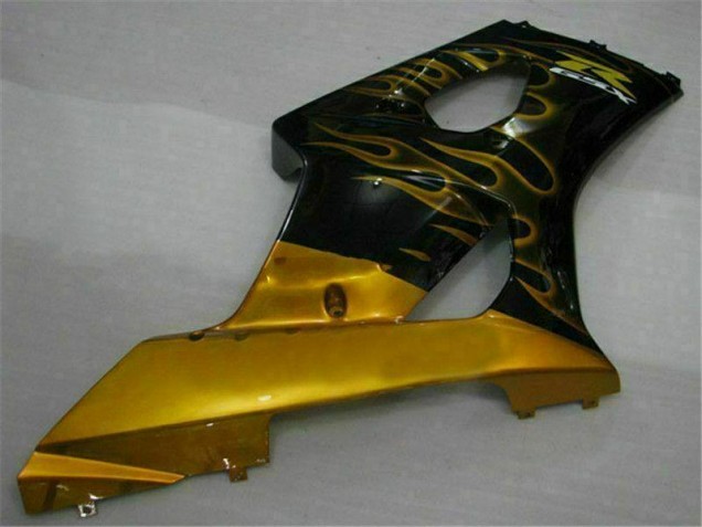 Gold Schwarz GSXR 1000 K3 2003-2004 Verkleidungen