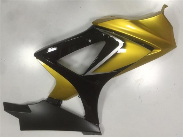 Gold Schwarz GSXR 1000 K7 2007-2008 Verkleidung Gold Schwarz GSXR 1000 K7 2007-2008 Verkleidung