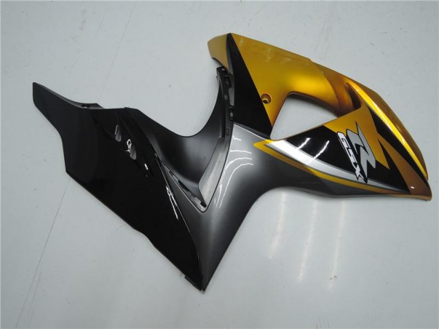 Gold Schwarz GSXR 1000 K9 2009-2016 Verkleidungen Gold Schwarz GSXR 1000 K9 2009-2016 Verkleidungen