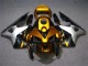 Gold Silber Schwarz CBR 600 RR 2003-2004 Verkleidungen Gold Silber Schwarz CBR 600 RR 2003-2004 Verkleidungen