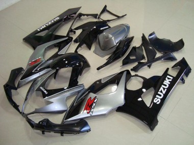 Grau Schwarz GSXR 1000 K5 2005-2006 Verkleidung