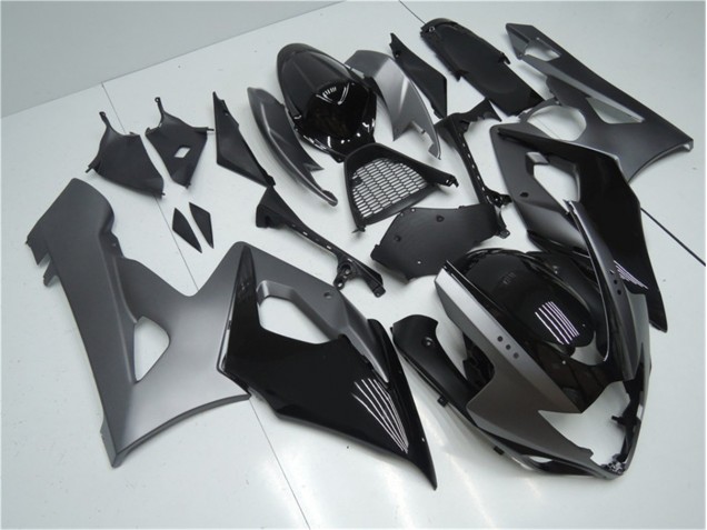 Grau Schwarz GSXR 1000 K5 2005-2006 Verkleidungen & Plastik Grau Schwarz GSXR 1000 K5 2005-2006 Verkleidungen & Plastik