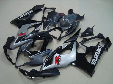 Grau Schwarz Silber GSXR 1000 K5 2005-2006 Verkleidungen