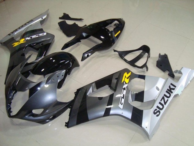 Graues Silber GSXR 1000 K3 2003-2004 Verkleidungen Graues Silber GSXR 1000 K3 2003-2004 Verkleidungen