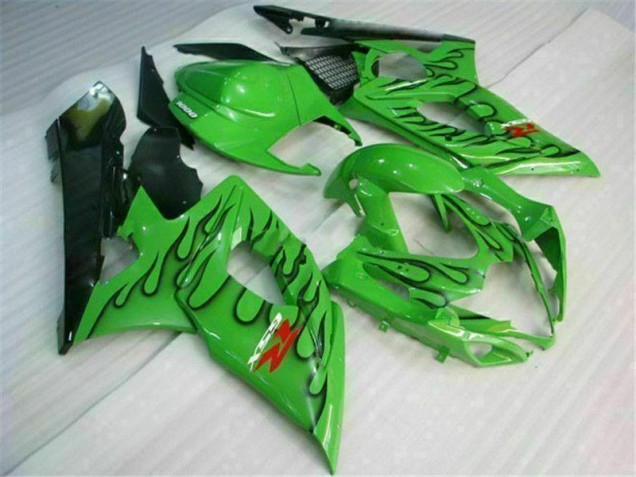 Grün GSXR 1000 K5 2005-2006 Verkleidungen Grün GSXR 1000 K5 2005-2006 Verkleidungen