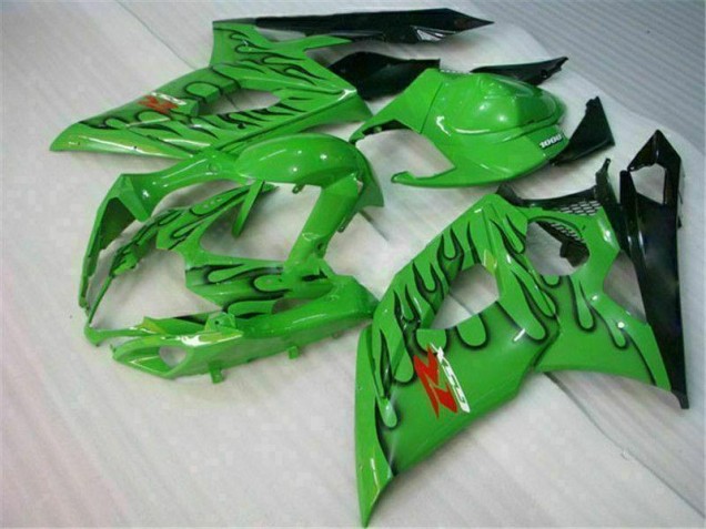 Grün GSXR 1000 K5 2005-2006 Verkleidungen Grün GSXR 1000 K5 2005-2006 Verkleidungen