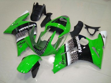 Grün Nakano ZX6R 2003-2004 Verkleidungen