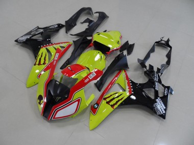 Grün Rot Monster S1000RR 2009-2014 Verkleidungen