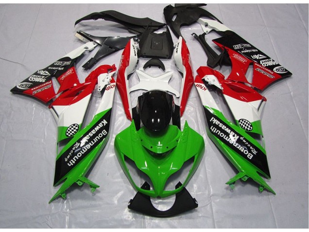 Grün Rot ZX6R 2009-2012 Verkleidungen