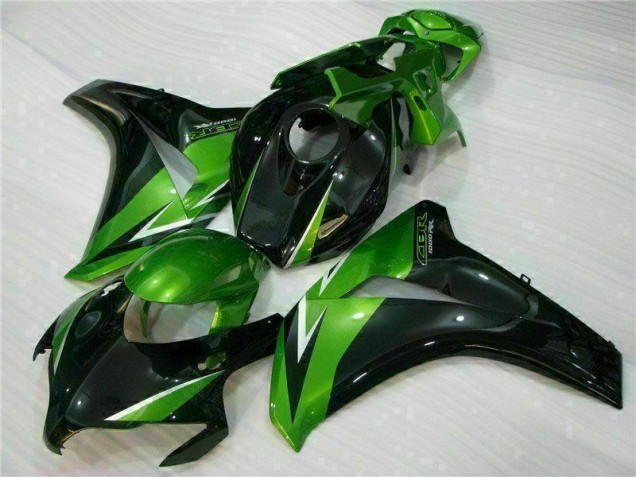 Grün Schwarz CBR 1000 RR 2008-2011 Verkleidungen Grün Schwarz CBR 1000 RR 2008-2011 Verkleidungen