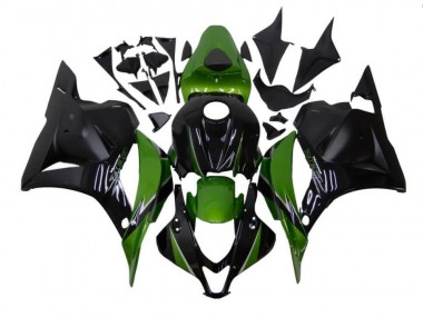 Grün Schwarz CBR 600 RR 2009-2012 Verkleidungen
