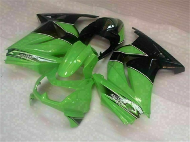 Grün Schwarz EX250 2008-2012 Verkleidung Grün Schwarz EX250 2008-2012 Verkleidung