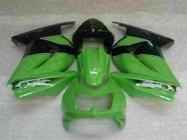 Grün Schwarz EX250 2008-2012 Verkleidung