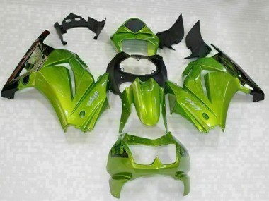 Grün Schwarz EX250 2008-2012 Verkleidungen & Plastik