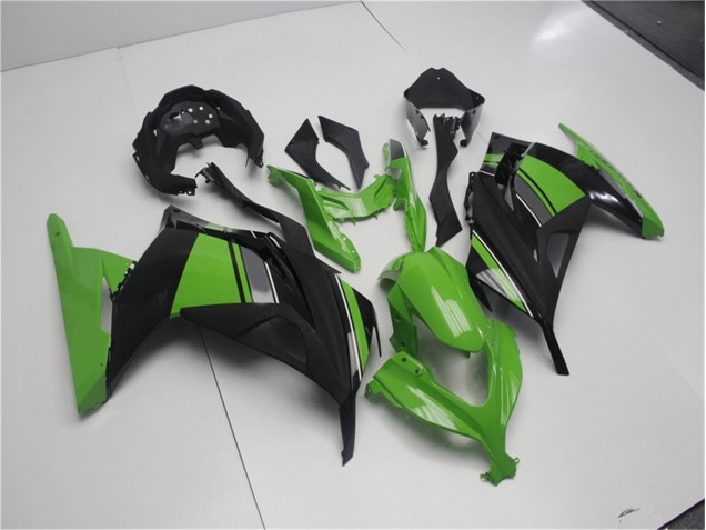Grün Schwarz EX300 2013-2016 Verkleidung Grün Schwarz EX300 2013-2016 Verkleidung