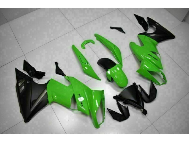 Grün Schwarz EX650 2009-2011 Verkleidung Grün Schwarz EX650 2009-2011 Verkleidung