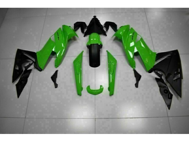 Grün Schwarz EX650 2009-2011 Verkleidung Grün Schwarz EX650 2009-2011 Verkleidung