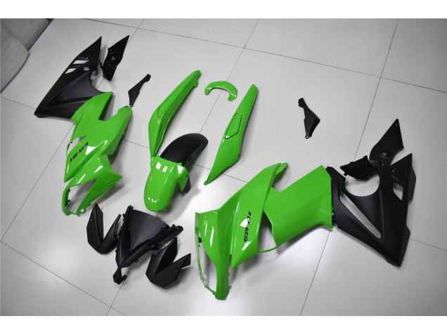 Grün Schwarz EX650 2009-2011 Verkleidungen