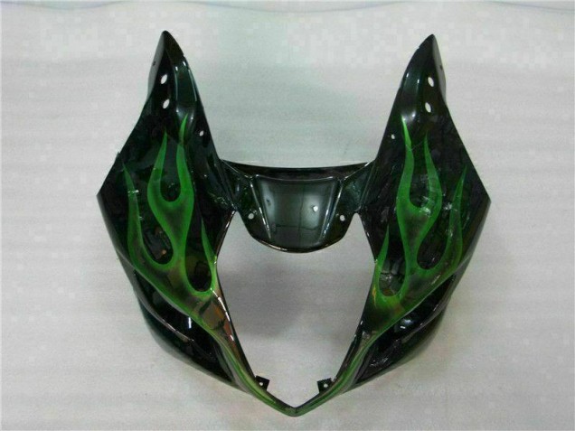 Grün Schwarz GSXR 1000 K3 2003-2004 Verkleidungen Grün Schwarz GSXR 1000 K3 2003-2004 Verkleidungen