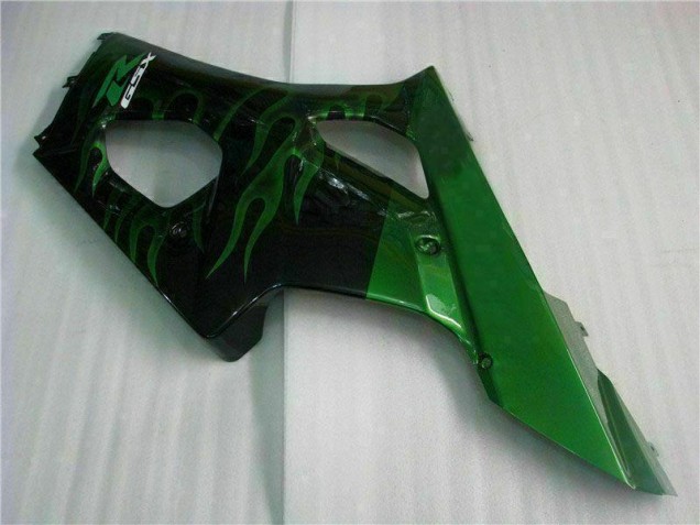 Grün Schwarz GSXR 1000 K3 2003-2004 Verkleidungen Grün Schwarz GSXR 1000 K3 2003-2004 Verkleidungen