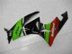 Grün Schwarz Rot ZX6R 2009-2012 Verkleidungen Grün Schwarz Rot ZX6R 2009-2012 Verkleidungen