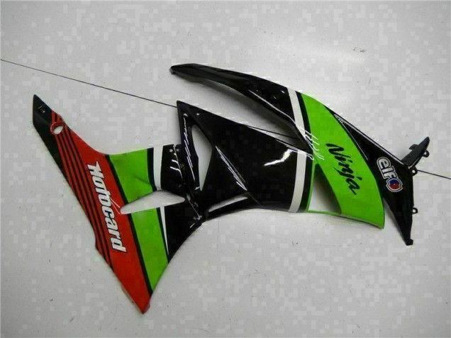 Grün Schwarz Rot ZX6R 2009-2012 Verkleidungen Grün Schwarz Rot ZX6R 2009-2012 Verkleidungen