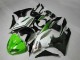 Grün Schwarz Weiß 25 ZX6R 2009-2012 Verkleidungen