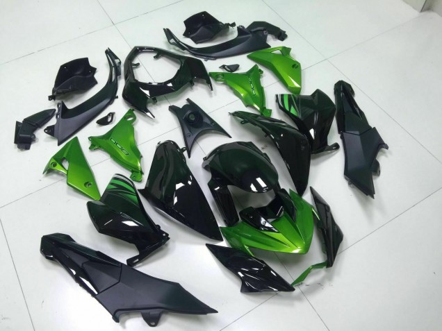 Grün Schwarz Z800 2013-2016 Verkleidungen Grün Schwarz Z800 2013-2016 Verkleidungen