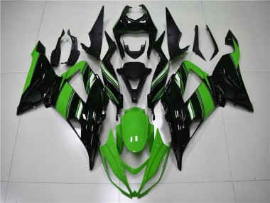Grün Schwarz ZX6R 2013-2018 Verkleidung