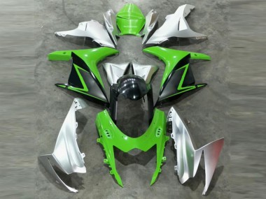 Grün Silber GSXR 600 / 750 K11 2011-2024 Verkleidung