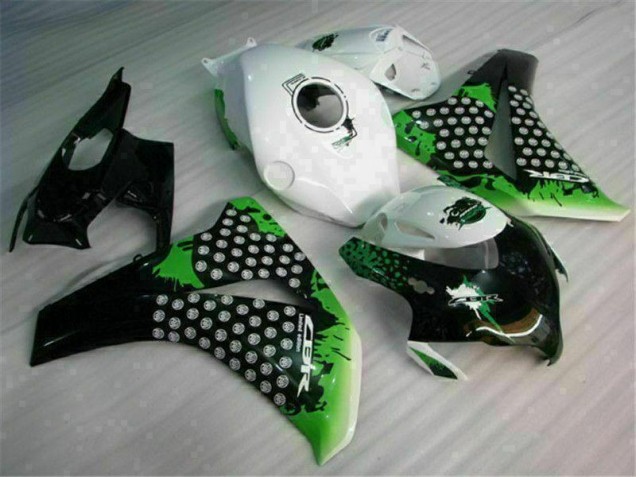 Grün Weiß CBR 1000 RR 2008-2011 Verkleidung Grün Weiß CBR 1000 RR 2008-2011 Verkleidung