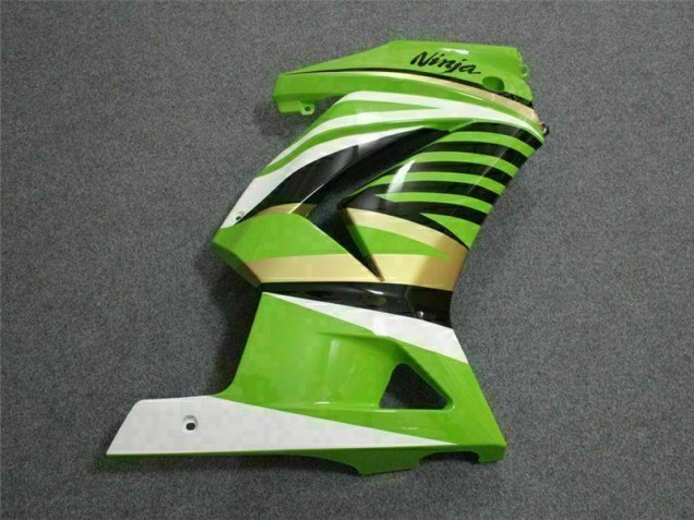 Grün Weiß Schwarz Ninja EX250 2008-2012 Verkleidungen Grün Weiß Schwarz Ninja EX250 2008-2012 Verkleidungen