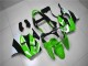 Grün Weiß Schwarz ZX6R 2000-2002 Verkleidungen Grün Weiß Schwarz ZX6R 2000-2002 Verkleidungen
