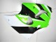 Grün Weiß Schwarz ZX6R 2000-2002 Verkleidungen Grün Weiß Schwarz ZX6R 2000-2002 Verkleidungen