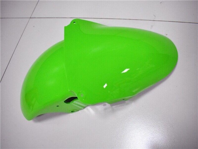 Grün Weiß Schwarz ZX6R 2000-2002 Verkleidungen Grün Weiß Schwarz ZX6R 2000-2002 Verkleidungen