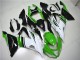 Grün Weiß Schwarz ZX6R 2013-2018 Verkleidungen Grün Weiß Schwarz ZX6R 2013-2018 Verkleidungen