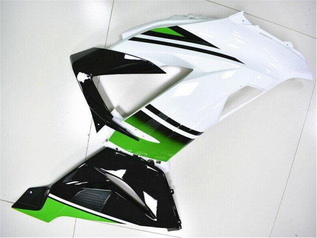 Grün Weiß Schwarz ZX6R 2013-2018 Verkleidungen Grün Weiß Schwarz ZX6R 2013-2018 Verkleidungen