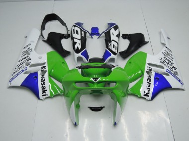 Grün Weiß ZX9R 1994-1997 Verkleidungen