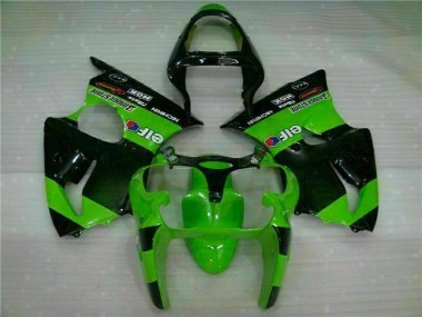 Grün ZX6R 2000-2002 Verkleidung