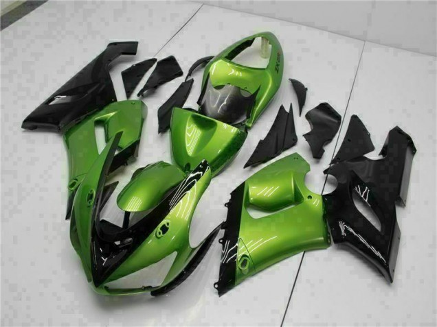 Grün ZX6R 2005-2006 Verkleidung Grün ZX6R 2005-2006 Verkleidung