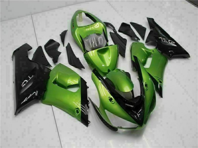 Grün ZX6R 2005-2006 Verkleidung Grün ZX6R 2005-2006 Verkleidung