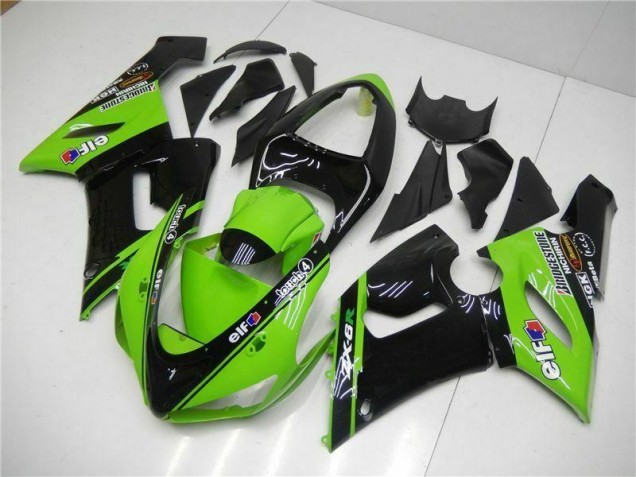 Grün ZX6R 2005-2006 Verkleidungen Grün ZX6R 2005-2006 Verkleidungen