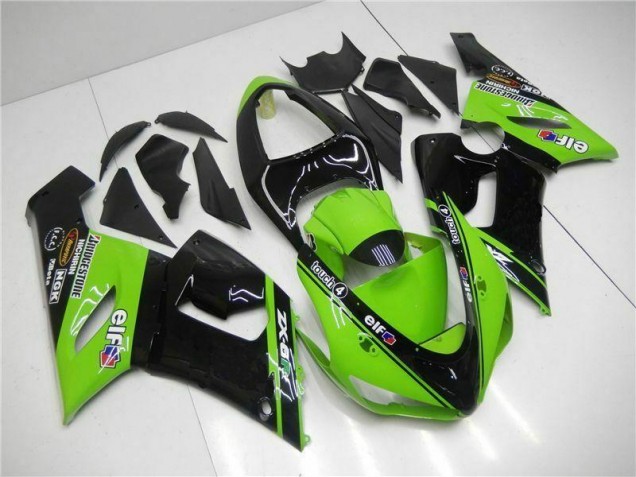 Grün ZX6R 2005-2006 Verkleidungen Grün ZX6R 2005-2006 Verkleidungen