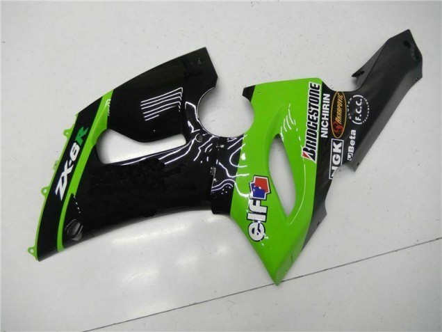 Grün ZX6R 2005-2006 Verkleidungen Grün ZX6R 2005-2006 Verkleidungen