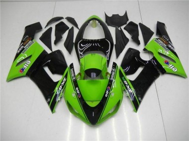 Grün ZX6R 2005-2006 Verkleidungen