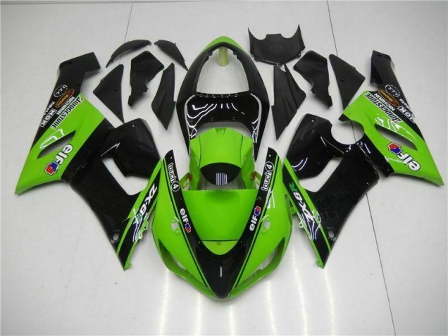 Grün ZX6R 2005-2006 Verkleidungen Grün ZX6R 2005-2006 Verkleidungen