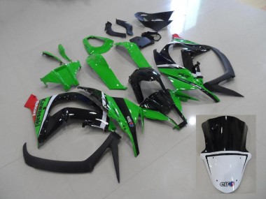 Grün und Schwarz ZX10R 2011-2015 Verkleidung