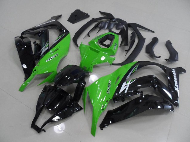 Grün und Schwarz ZX10R 2011-2015 Verkleidungen Grün und Schwarz ZX10R 2011-2015 Verkleidungen