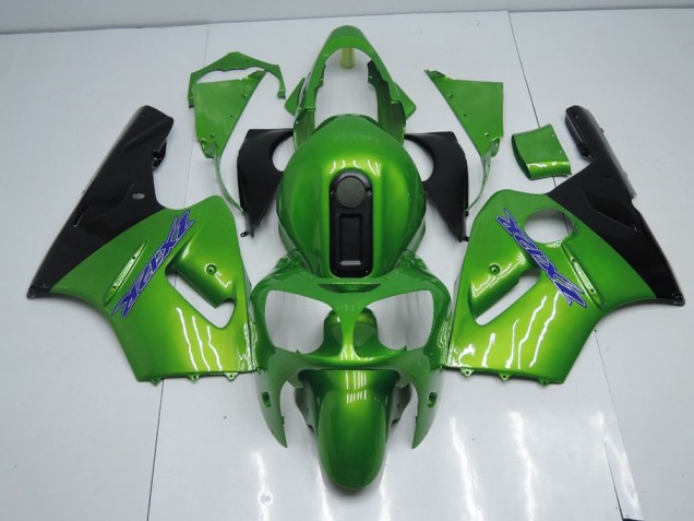 Grün und Schwarz ZX12R 2000-2001 Verkleidungen Grün und Schwarz ZX12R 2000-2001 Verkleidungen
