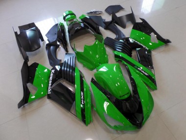 Grün und Schwarz ZX14R ZZR 1400 2006-2011 Verkleidungen
